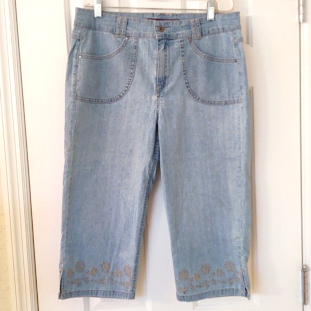 Gloria Vanderbilt Denim Capri Jeans